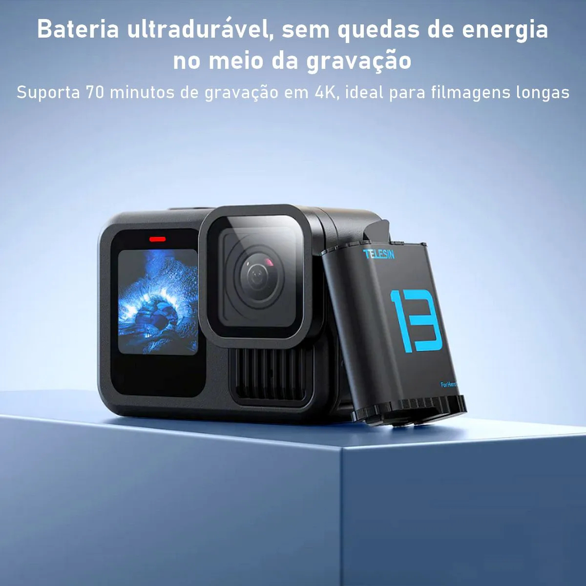 Bateria Telesin 1900 mAh para GoPro Hero 13