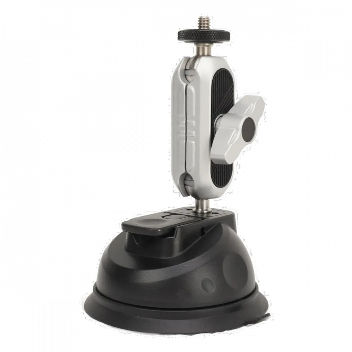 Ventosa Articulada com Trava de Alumínio Para GoPro e Câmeras de Ação
