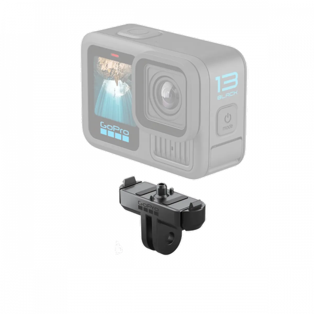 Suporte de Trava Magnética Original GoPro para HERO 13 - AEMAG-001