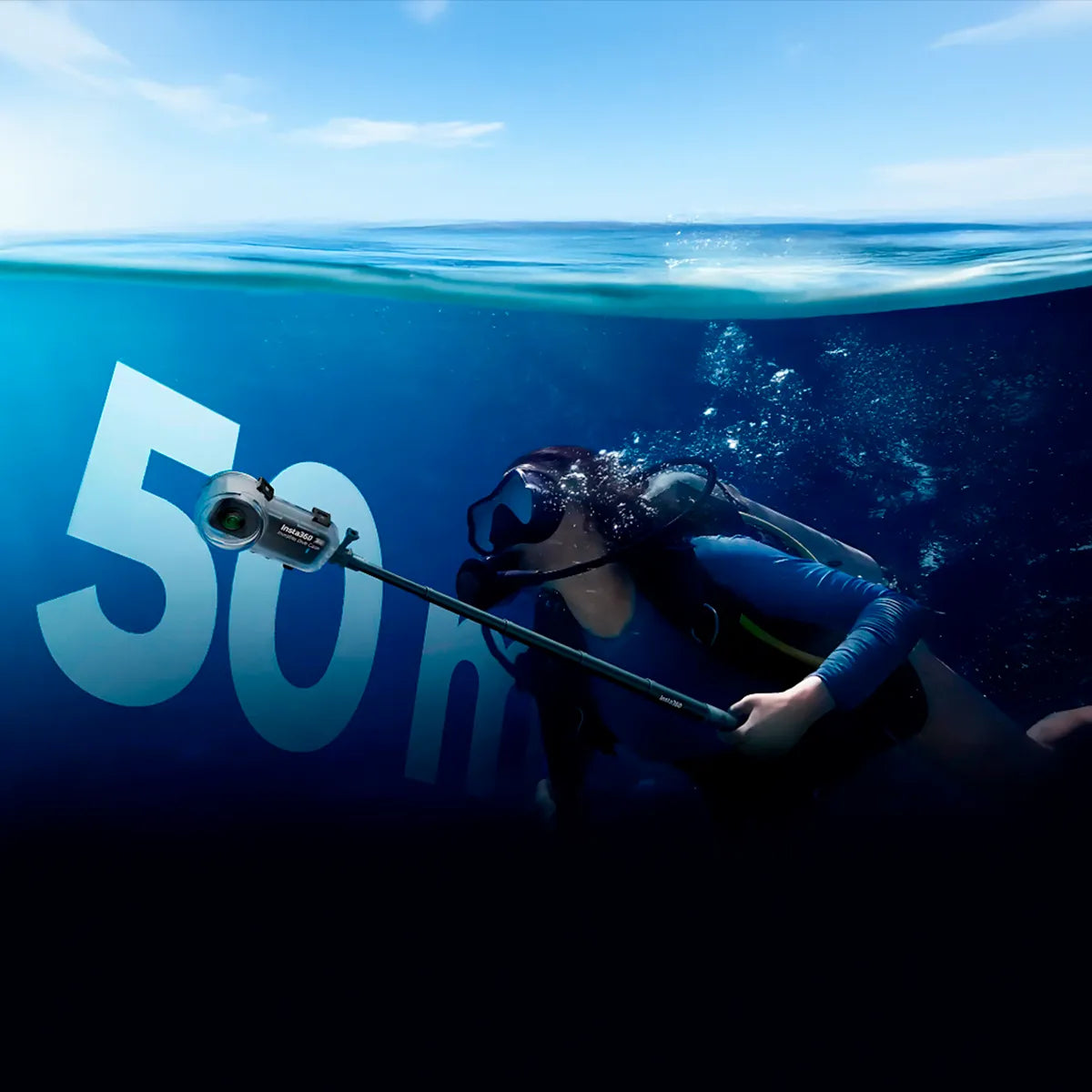 Caixa Estanque Invisível Insta360 p/ X3