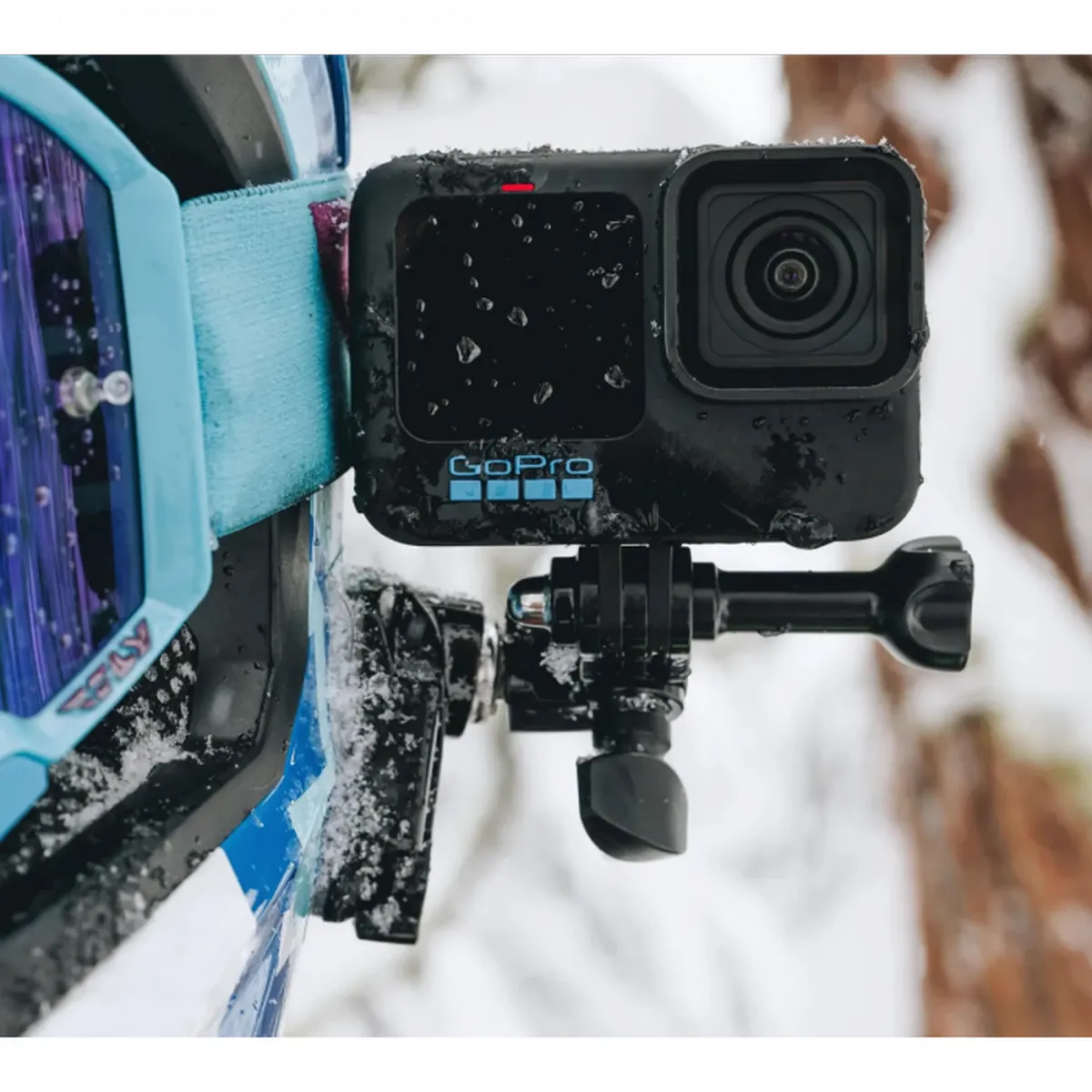 Suporte Gopro Frontal e Lateral para Capacete - AHFSM-001