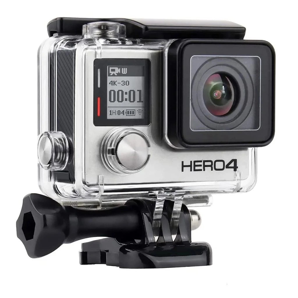 Kit de Suportes e Peças de Reposição Originais + Caixa Estanque Original GoPro para Hero 3+/4