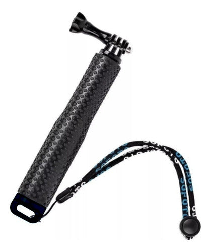 Bastão Extensor de Alumínio Curto para GoPro e Câmeras de Ação