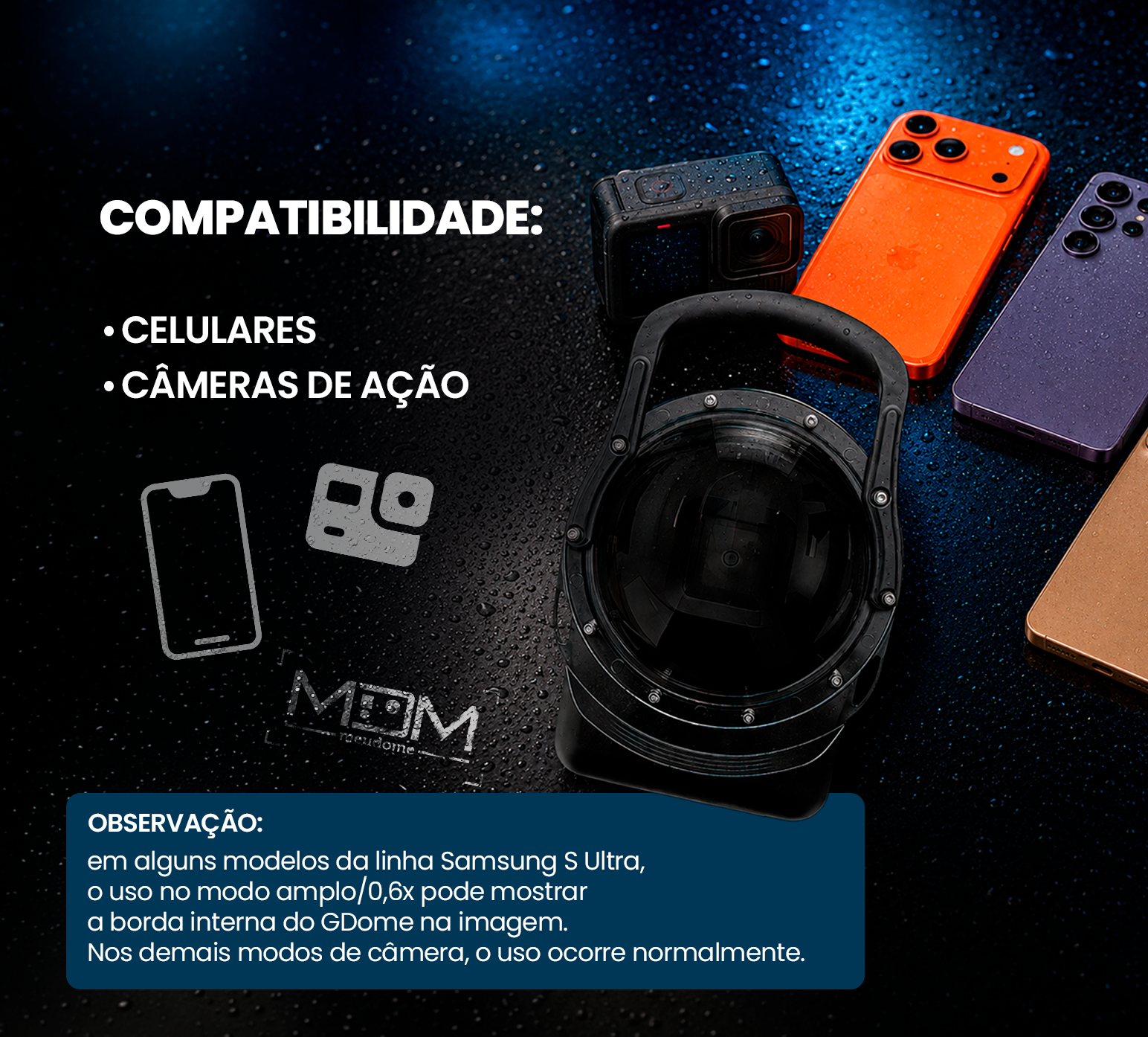 GDome Mobile PRO 3.0 - Dome para Celular