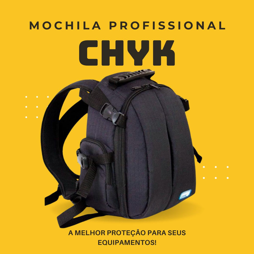 Mochila Fotográfica Pequena - Chyk