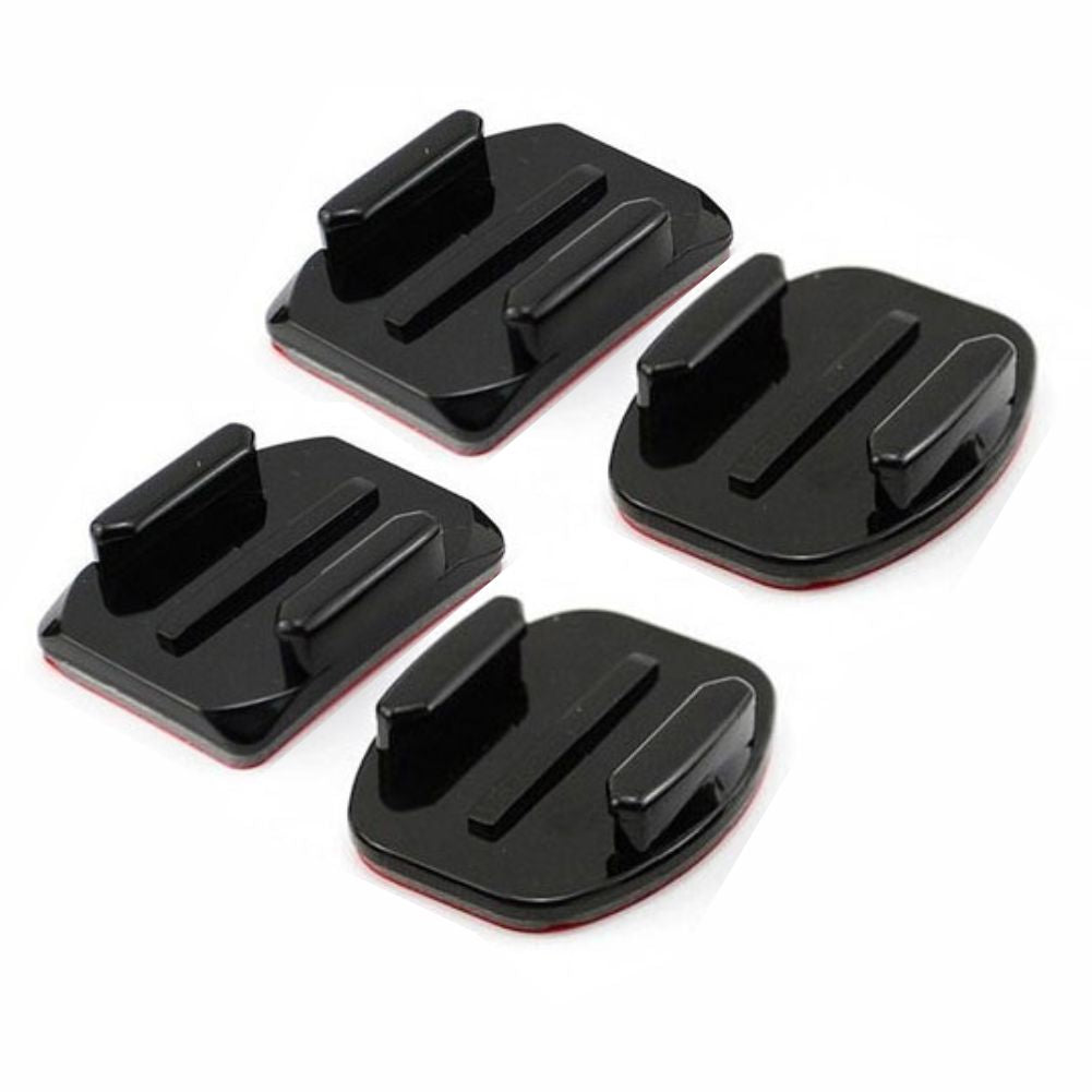 Kit com 4 Suportes Adesivos para GoPro