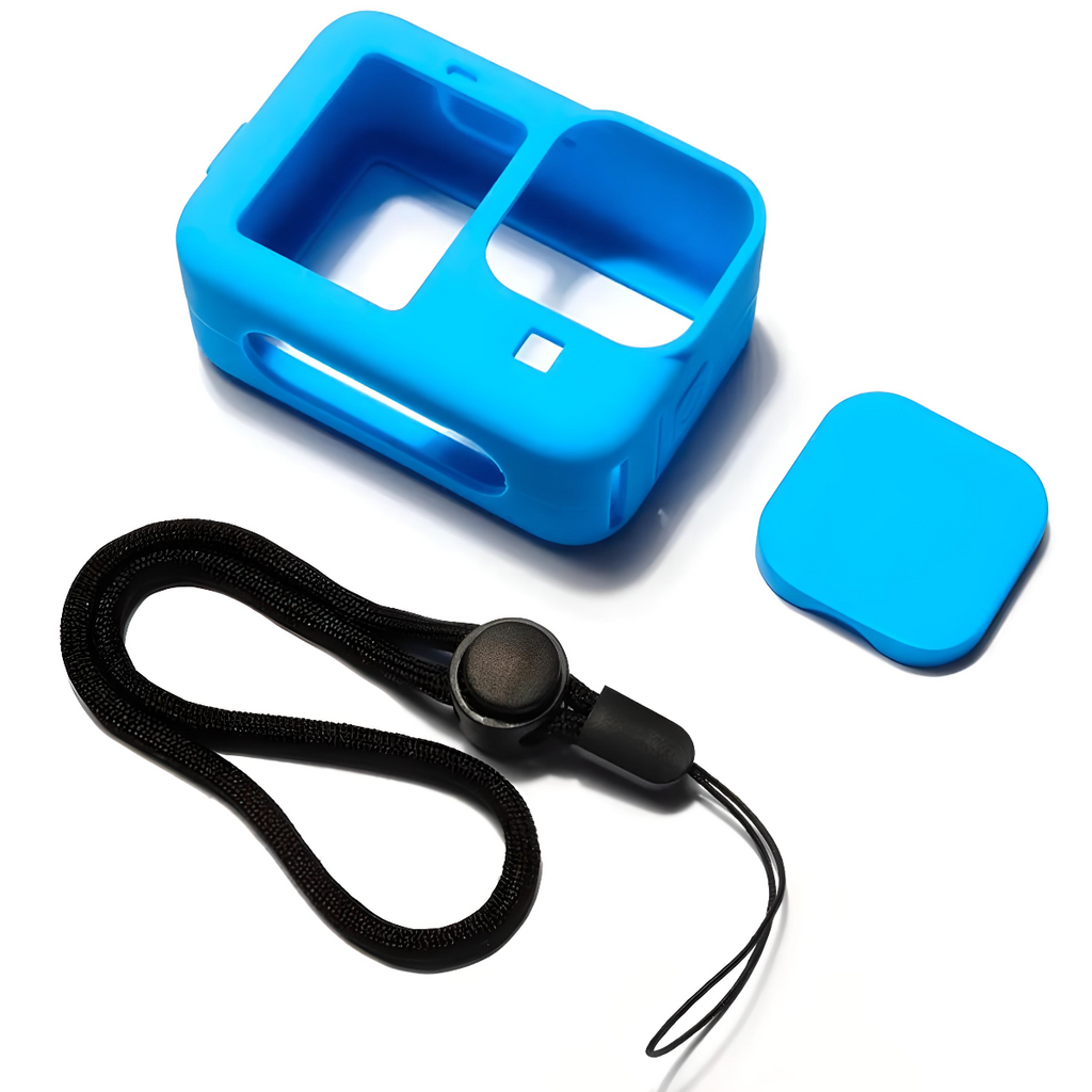 Capa de Silicone com Tampa para GoPro HERO 9/10/11/12