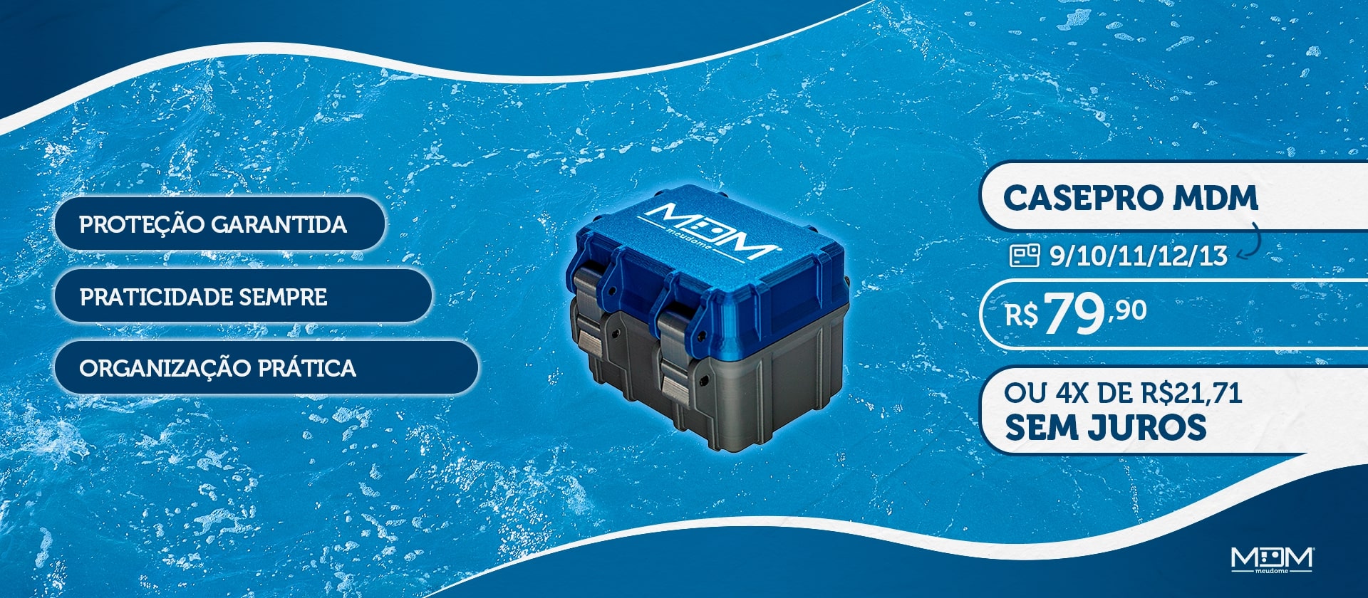 Case Pro MDM para GoPro e Acessórios