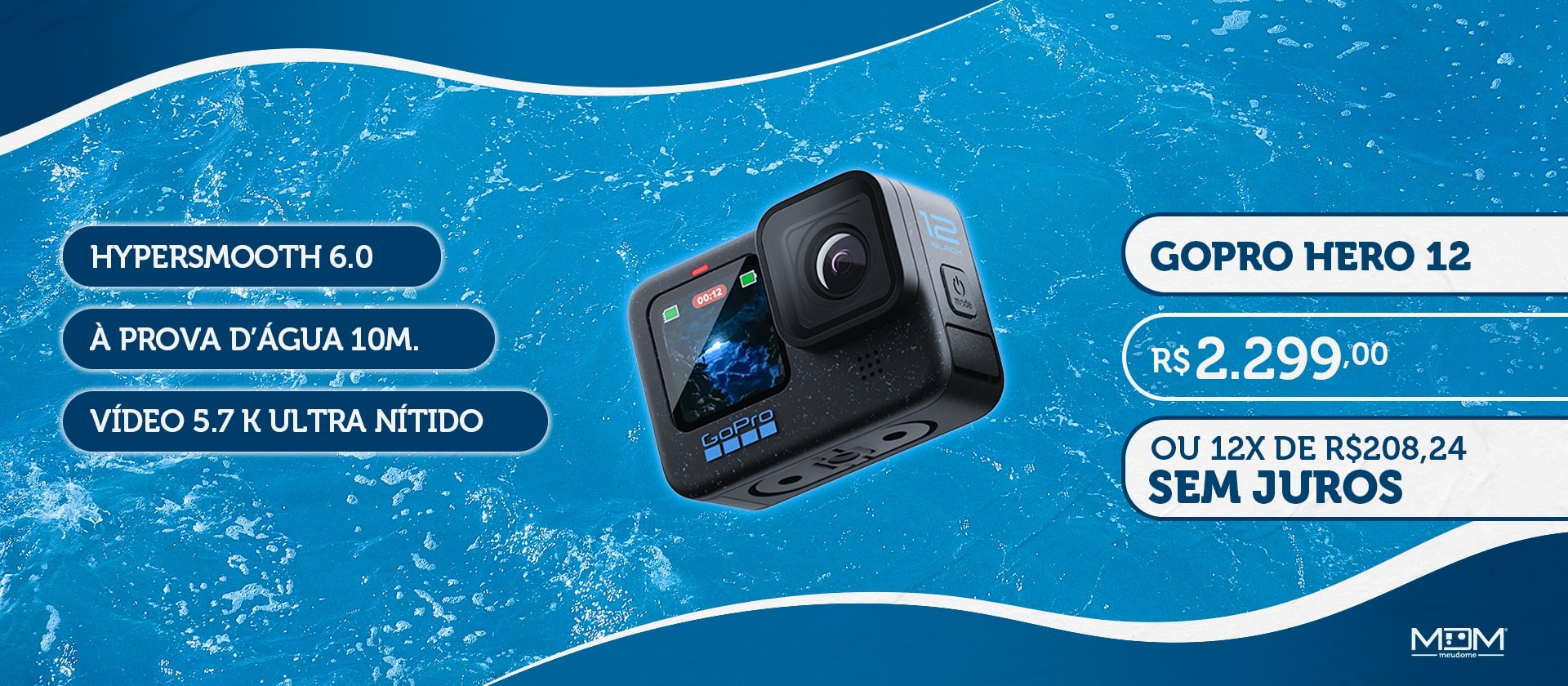 Câmera Gopro Hero 12 Black