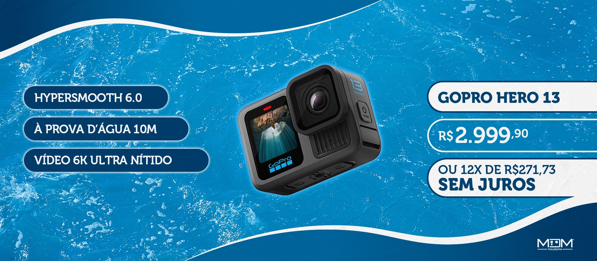 Câmera GoPro Hero 13 Black