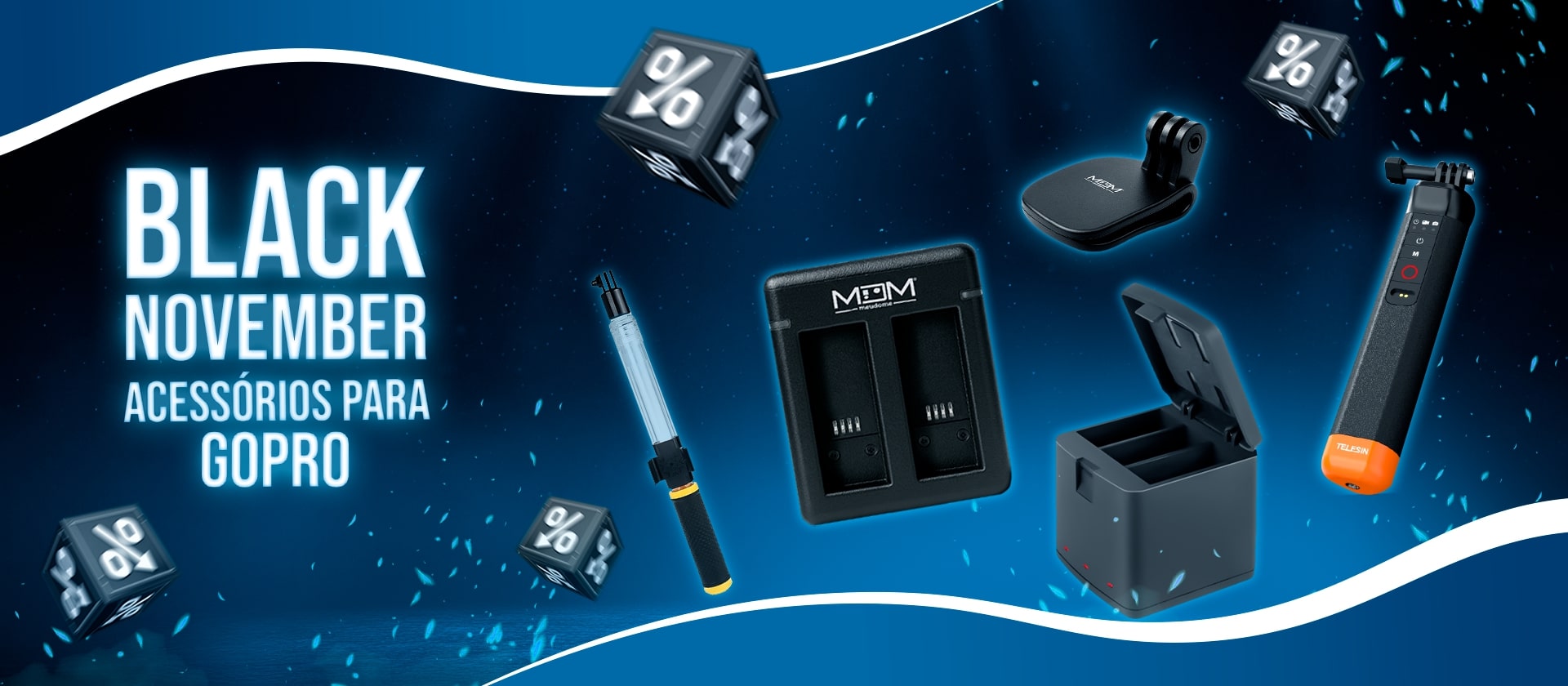 Case Pro MDM para GoPro e Acessórios