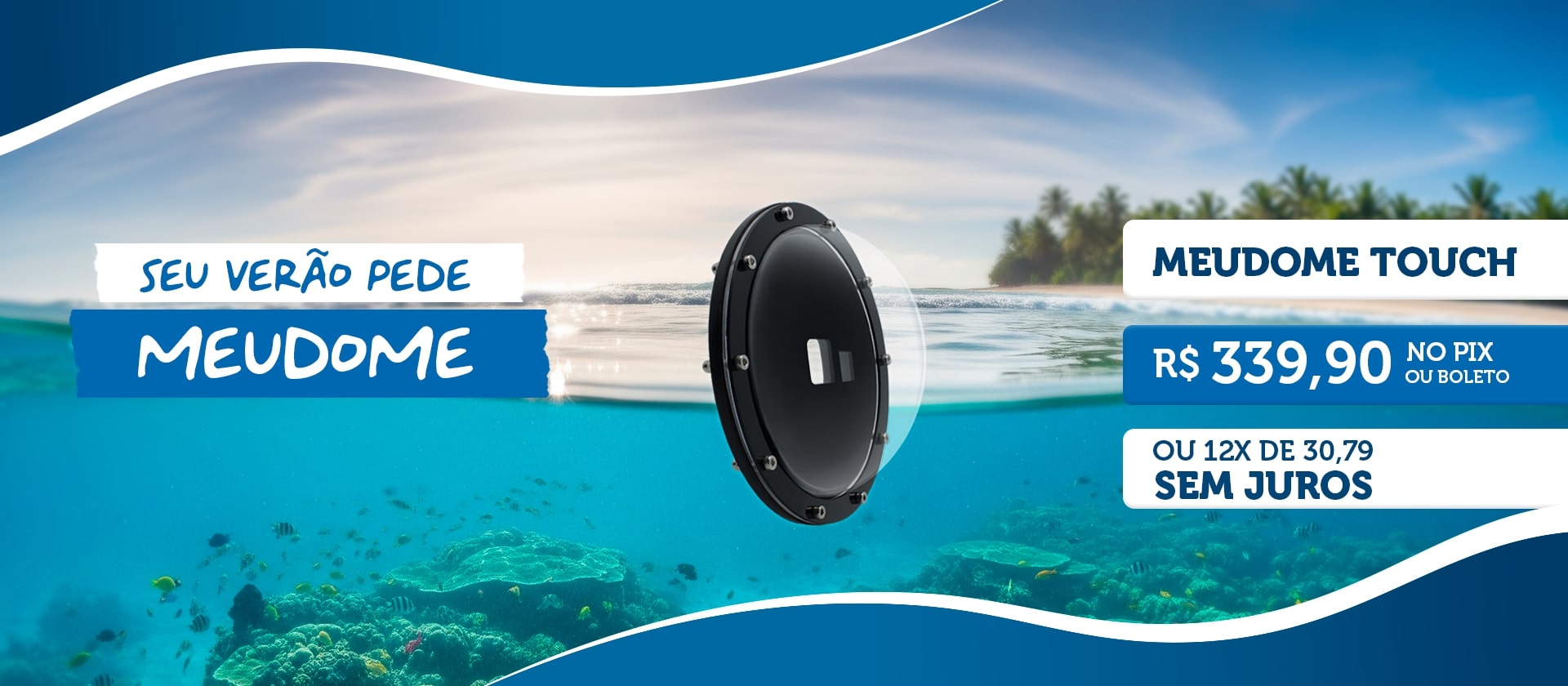 MeuDome Touch Para GoPro