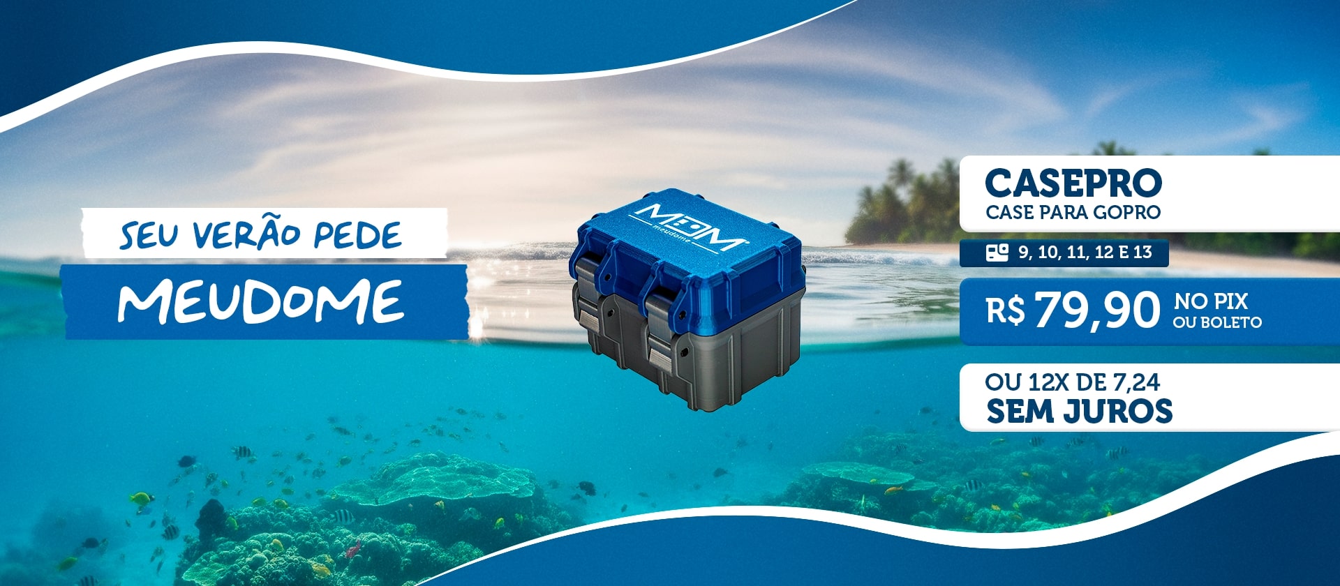 Case Pro MDM para GoPro e Acessórios