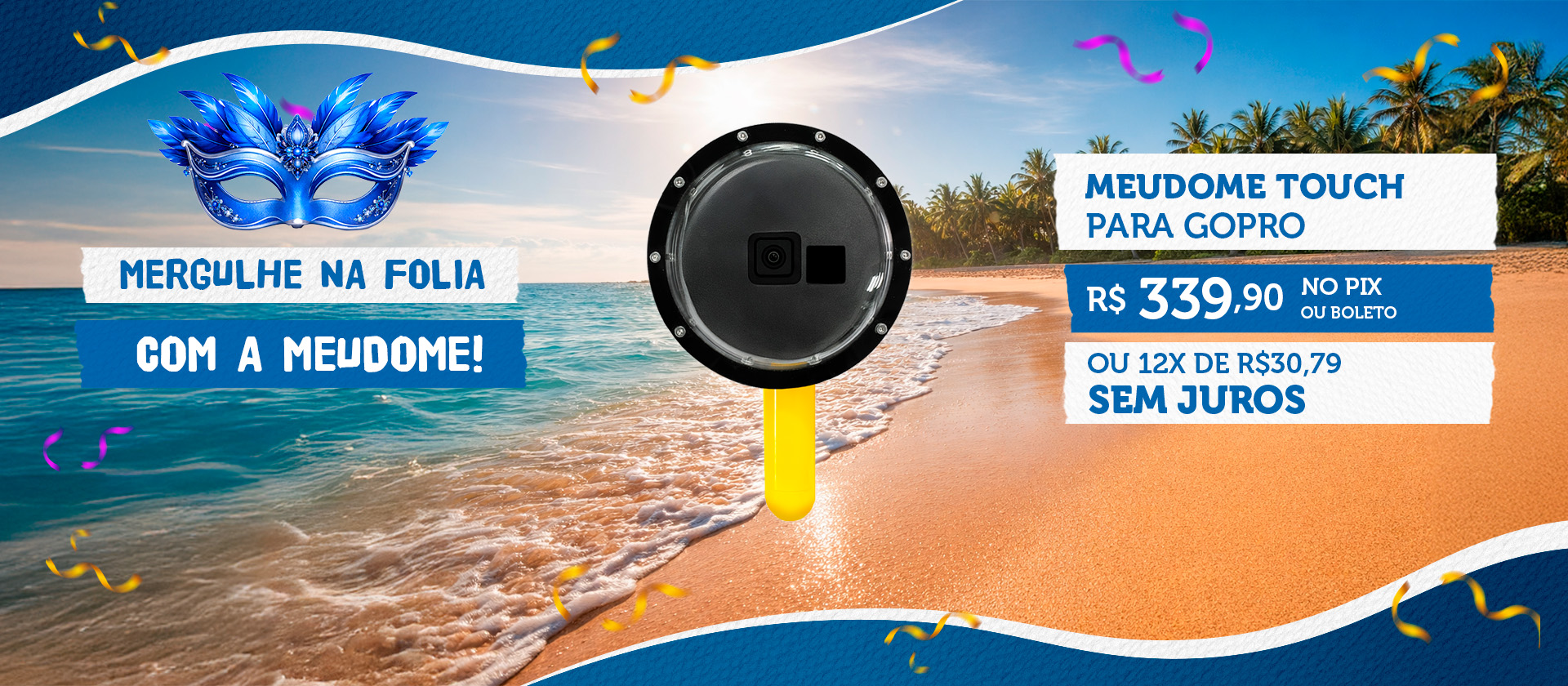 MeuDome Touch Para GoPro