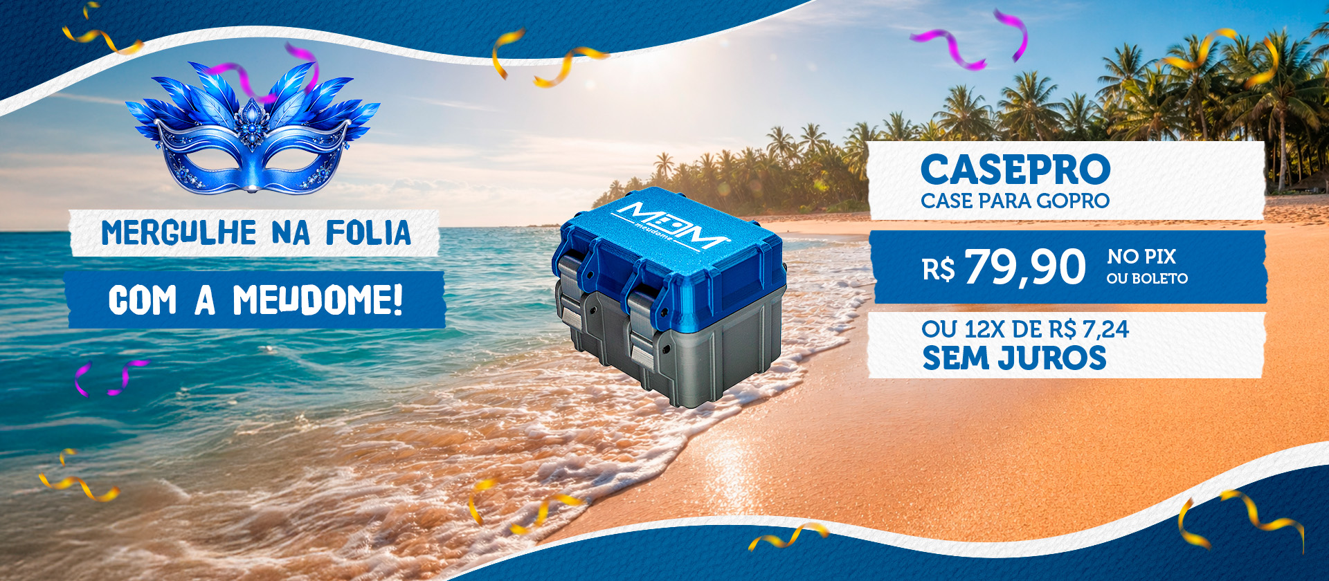 Case Pro MDM para GoPro e Acessórios