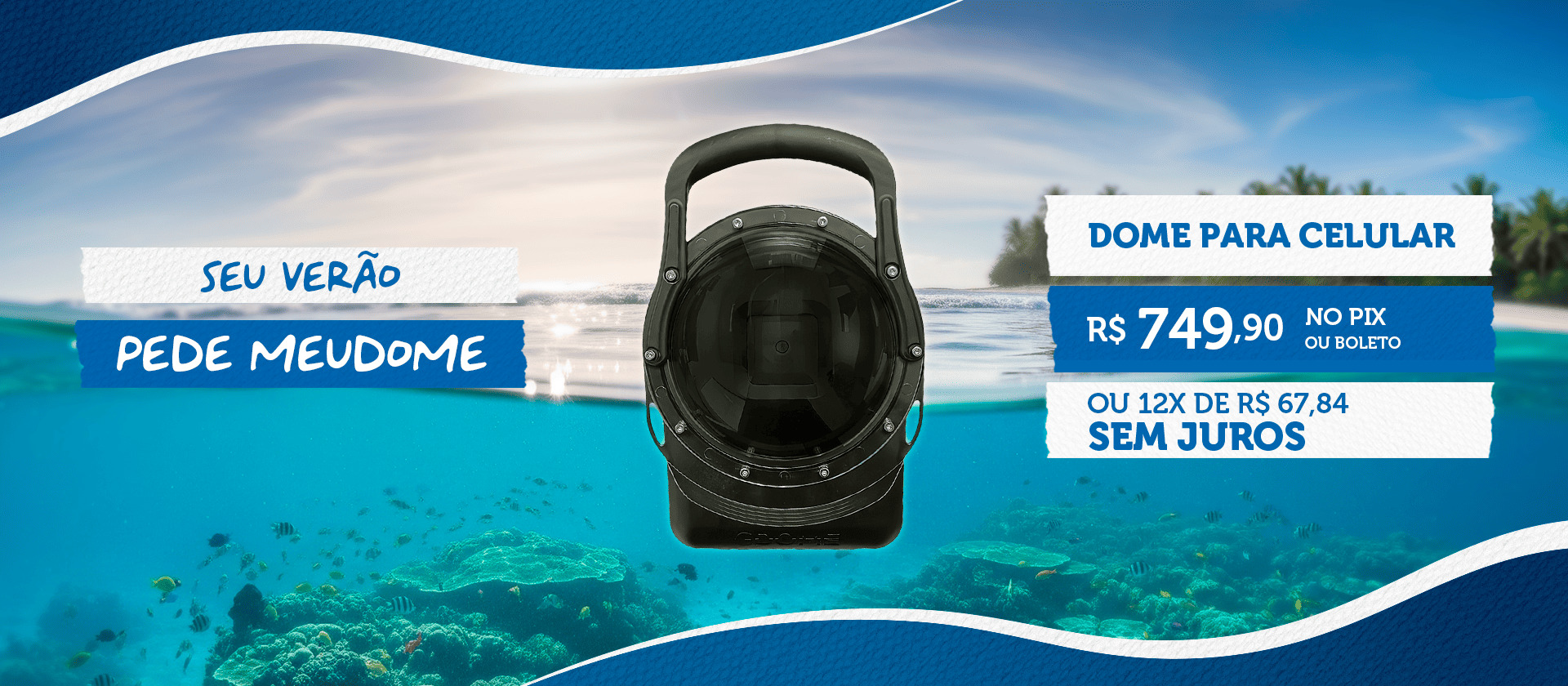 Dome para Celular Mobile PRO 3.0