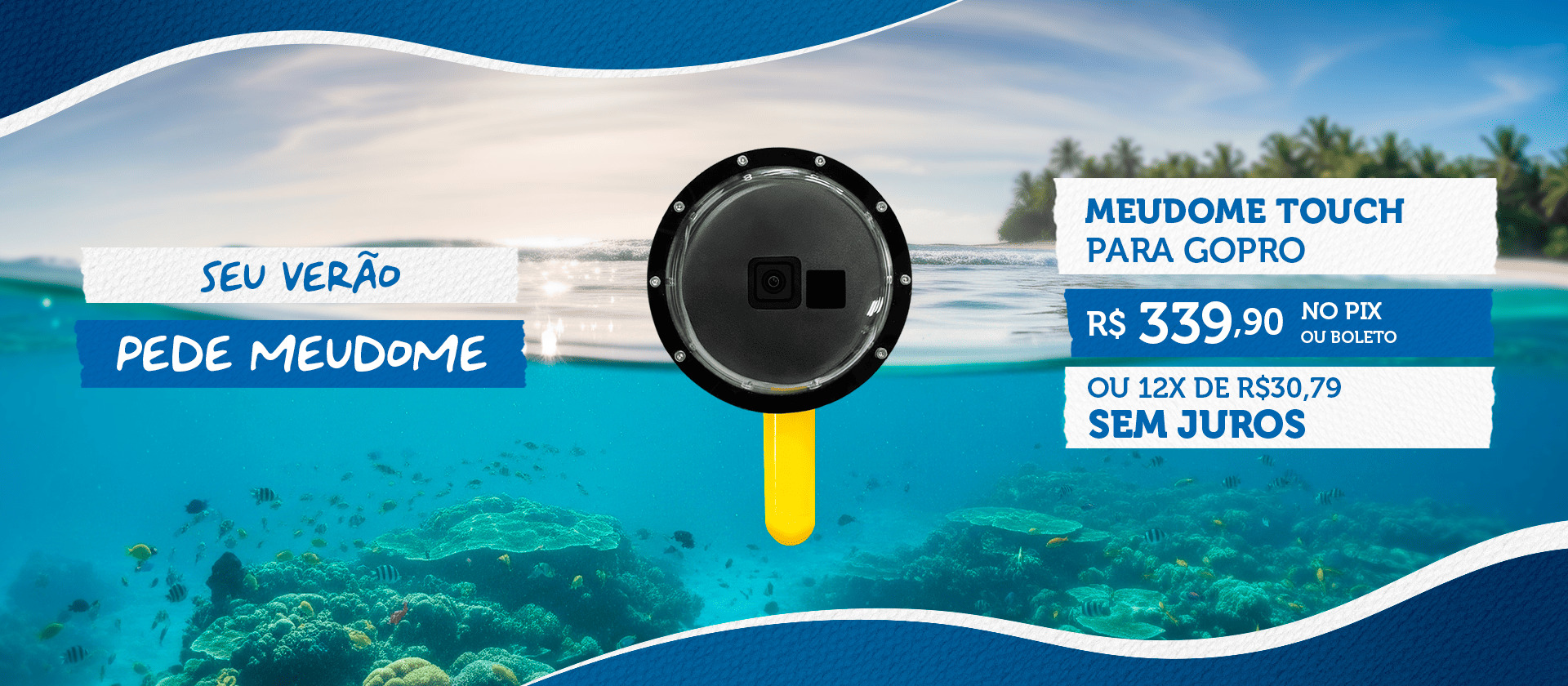 MeuDome Touch Para GoPro