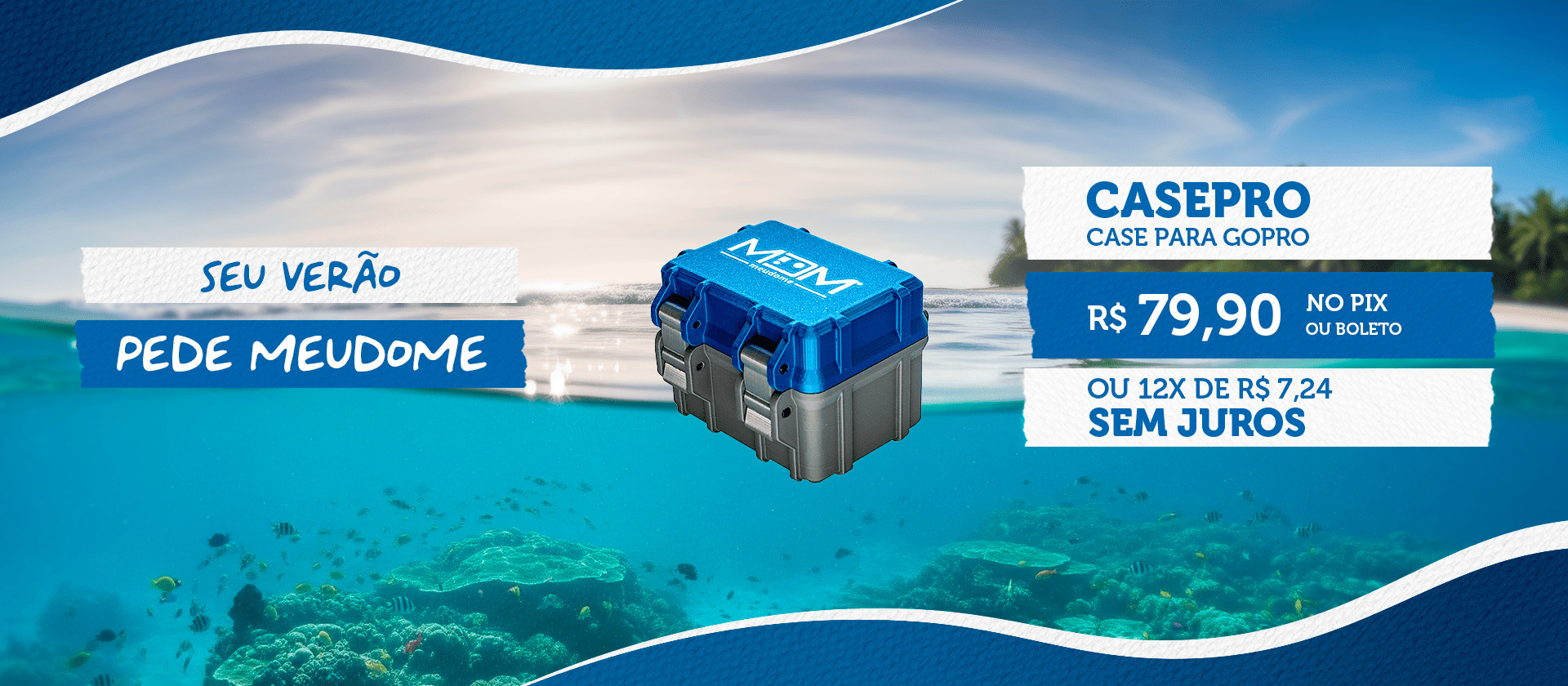 Case Pro MDM para GoPro e Acessórios