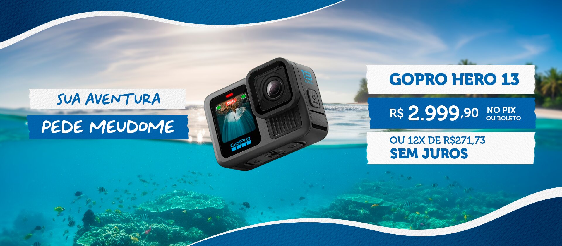 Câmera GoPro Hero 13 Black