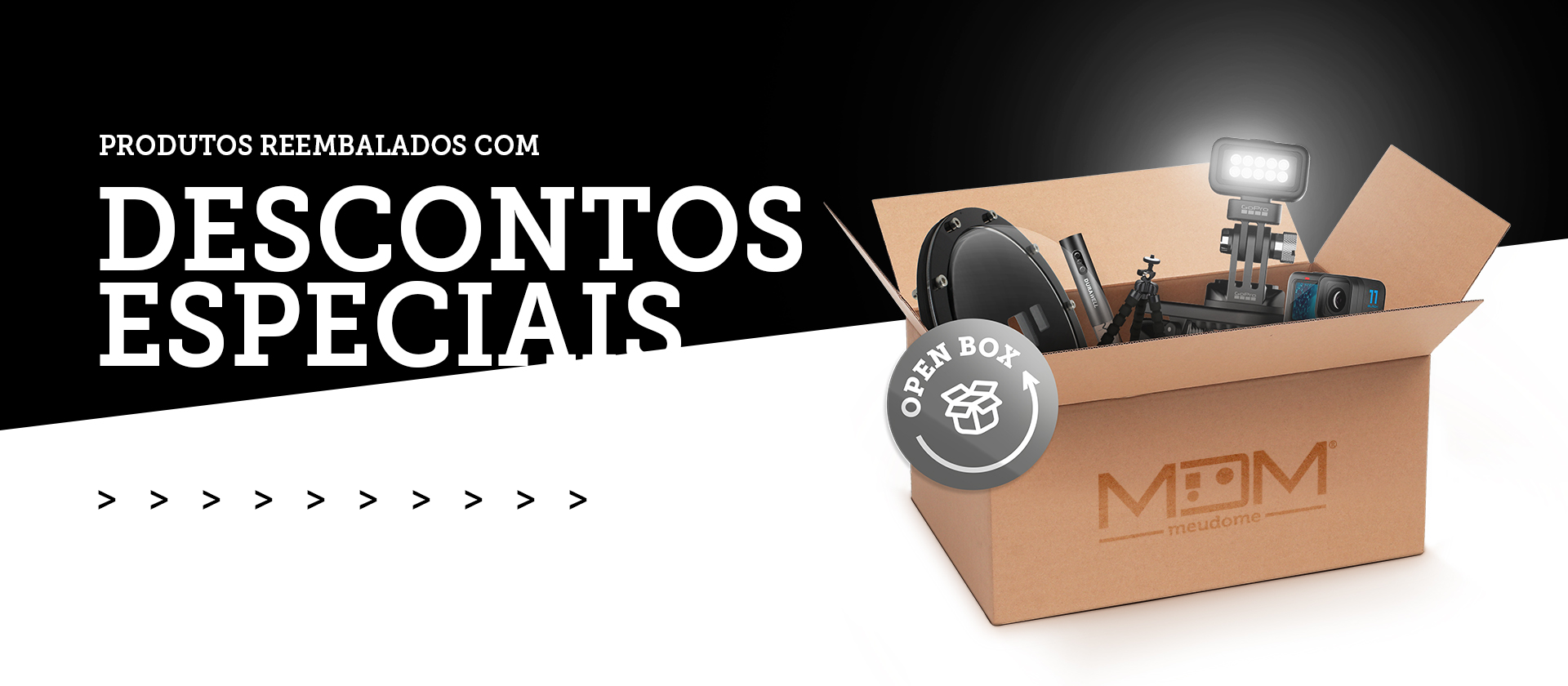 Acessórios com até 90% Off