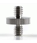 Adaptador Parafuso Macho Macho 1/4 - 1/4 