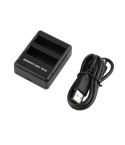 Carregador Duplo p/ Gopro Hero 4 Silver e  Black