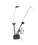 LED Fill Light Iluminador duplo + tripé 2 metros 1