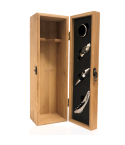 Kit Abridor de Vinho Bambu