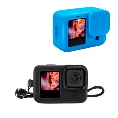 Capa de Silicone com Tampa Hero 9 Black - IMP 1