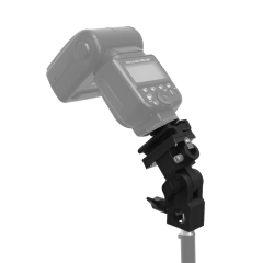 Suporte Adaptador P/ Uso De Flash Em Tripé Com Sombrinha