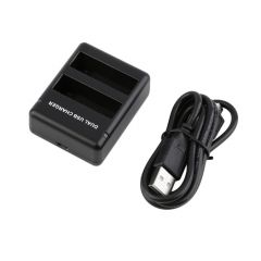 Carregador Duplo p/ Gopro Hero 4 Silver e  Black