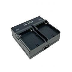 Carregador Duplo de Bateria NP 1