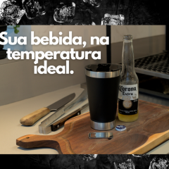 Copo Térmico 473ml c/ Tampa e Abridor