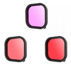 Caixa Estanque para Hero 9/10/11/12 Black + kit com 3 filtros