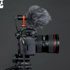 Microfone Profissional para Câmeras Greika GK-VM01