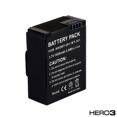 Bateria Hero 3 / 3+