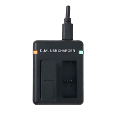 Carregador Duplo p/ Gopro Hero 5/6/7/8  Black
