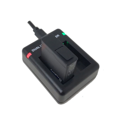 Carregador Duplo p/ Gopro Hero 5/6/7/8  Black