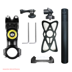 Kit Bastão Extensor Selfie para Guidão