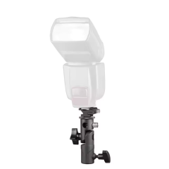 Suporte Sapata De Flash P/ Sombrinha Refletor Difusor 100% Metal