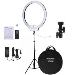 Ring Light Profissional Yongnuo YN608 c/ Controle Remoto