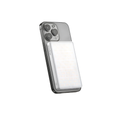 Power Bank + Luz Led RGB 2 em 1 Godox MA5R para Criadores de Conteúdo